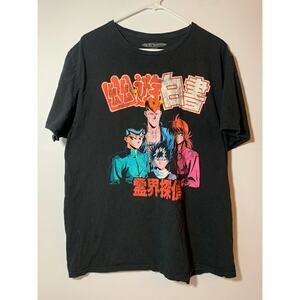 YU YU YAKUSHO T-Shirt Size XL Black
